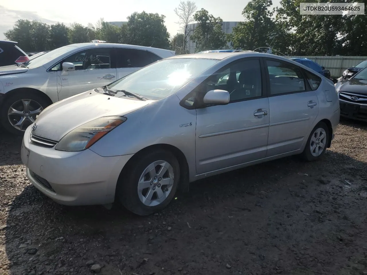 2009 Toyota Prius VIN: JTDKB20U593464625 Lot: 65728554