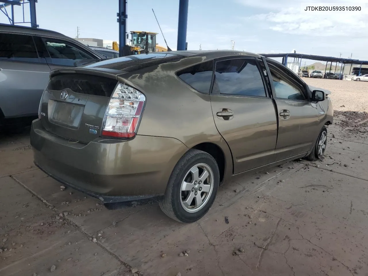 2009 Toyota Prius VIN: JTDKB20U593510390 Lot: 65747034