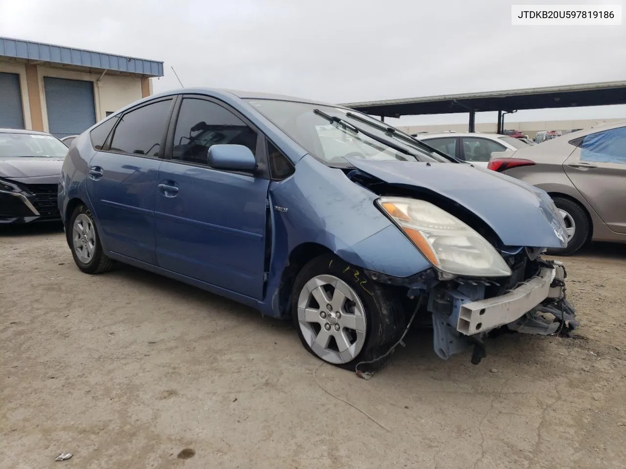 2009 Toyota Prius VIN: JTDKB20U597819186 Lot: 66701764