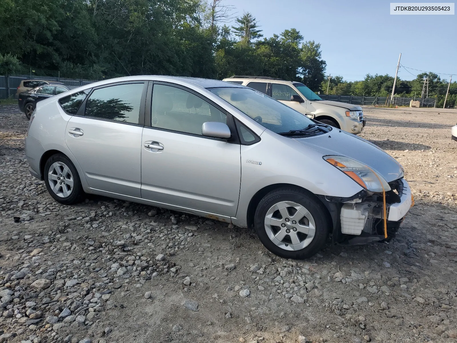 2009 Toyota Prius VIN: JTDKB20U293505423 Lot: 66873504