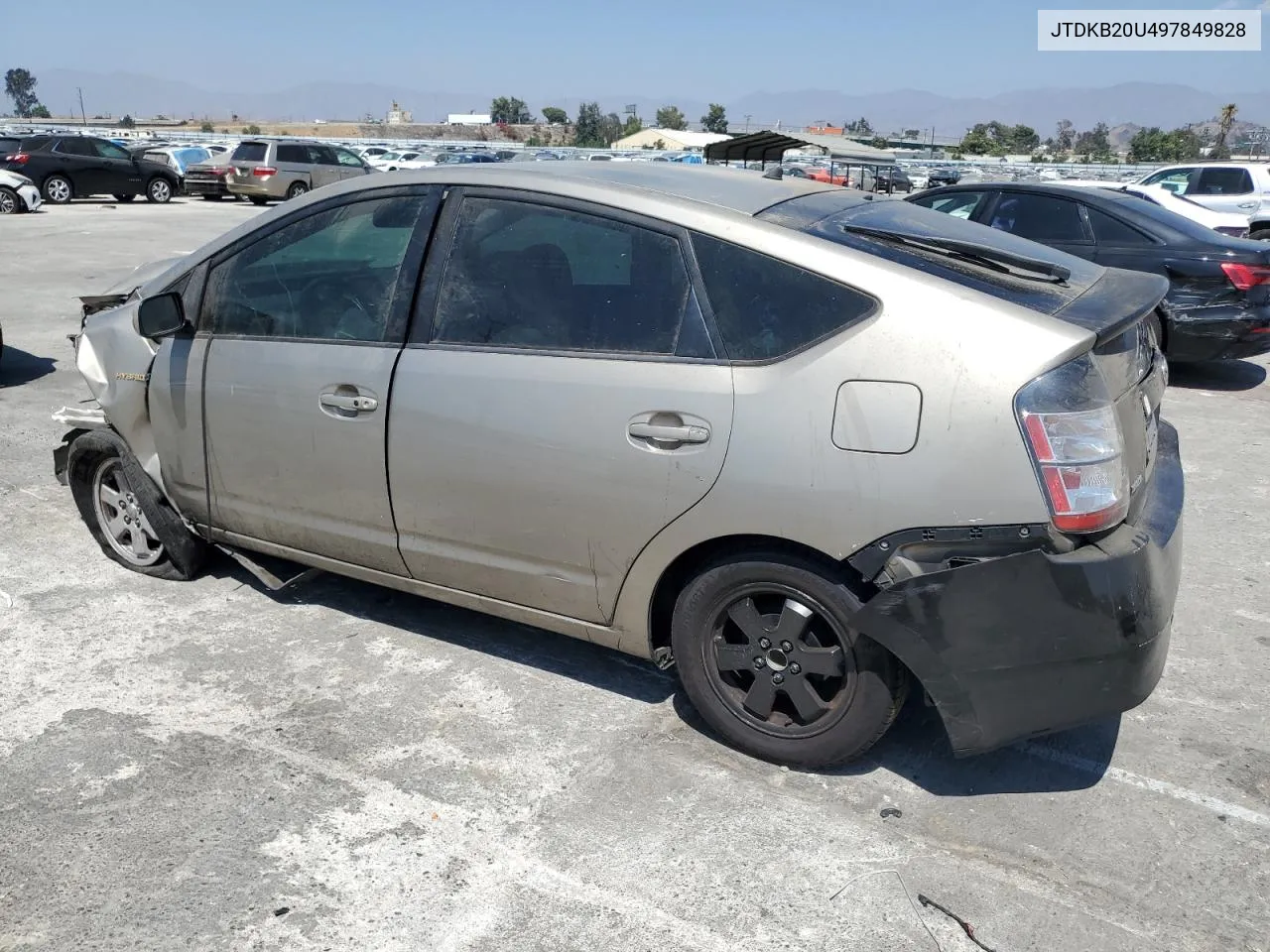 2009 Toyota Prius VIN: JTDKB20U497849828 Lot: 68390904