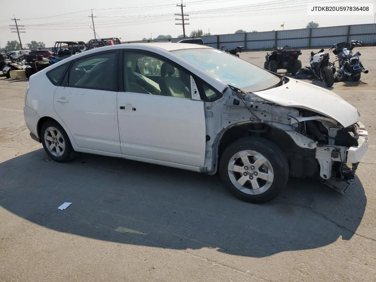 2009 Toyota Prius VIN: JTDKB20U597836408 Lot: 68618044