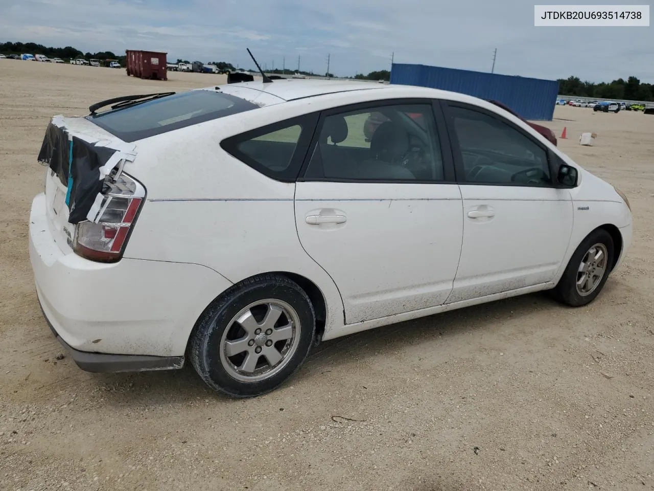 2009 Toyota Prius VIN: JTDKB20U693514738 Lot: 68678224