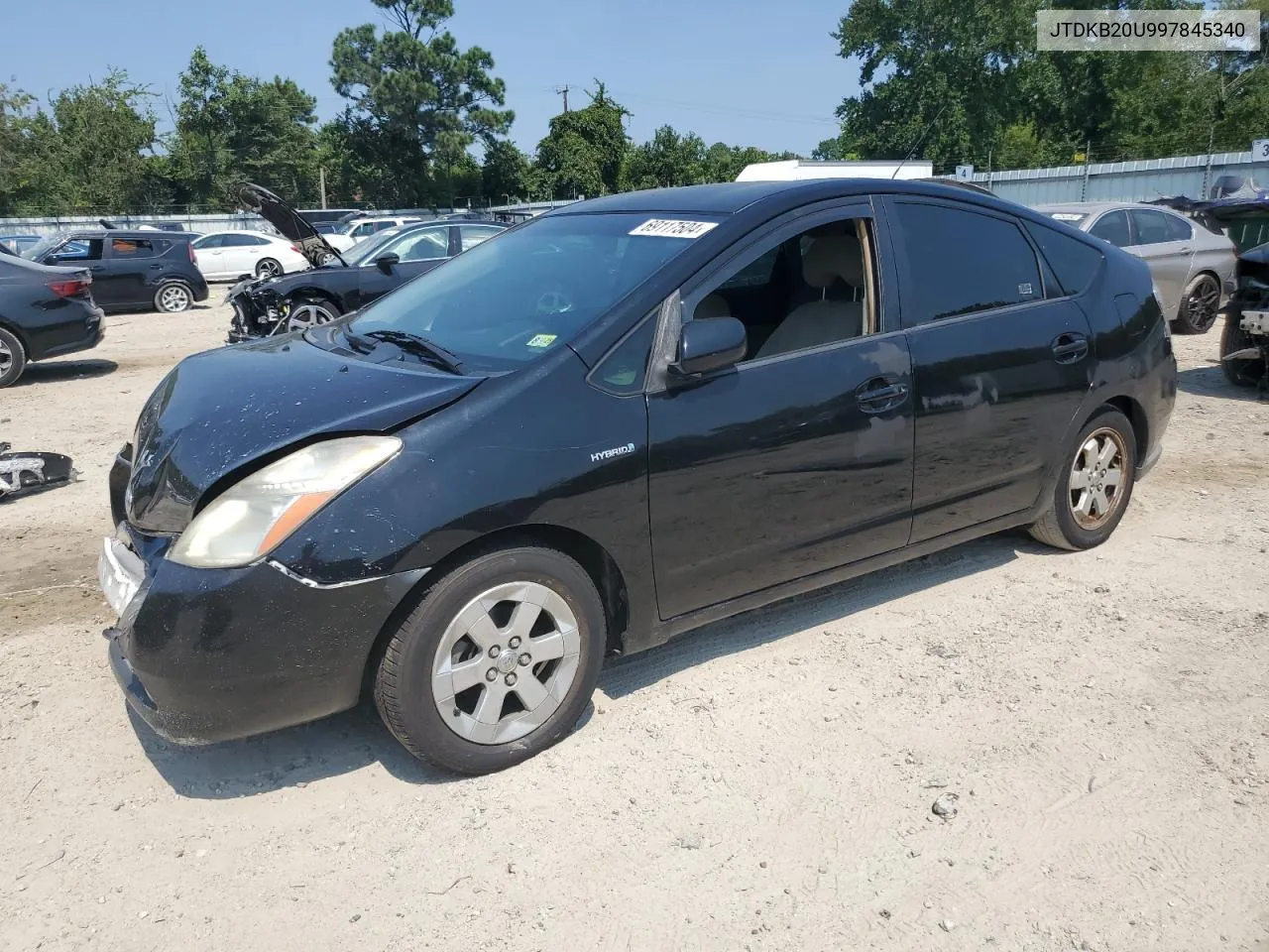 2009 Toyota Prius VIN: JTDKB20U997845340 Lot: 69117504