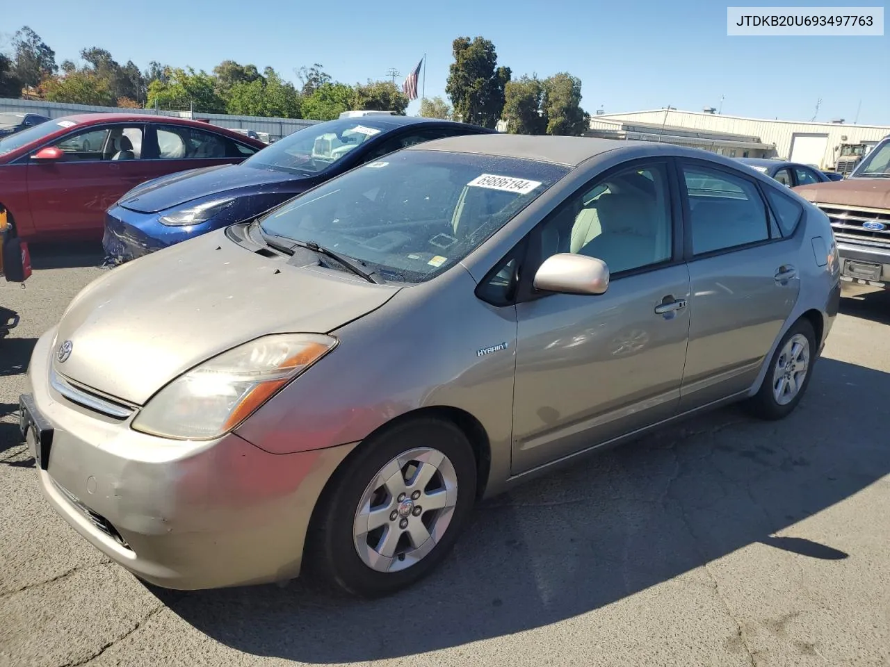 JTDKB20U693497763 2009 Toyota Prius