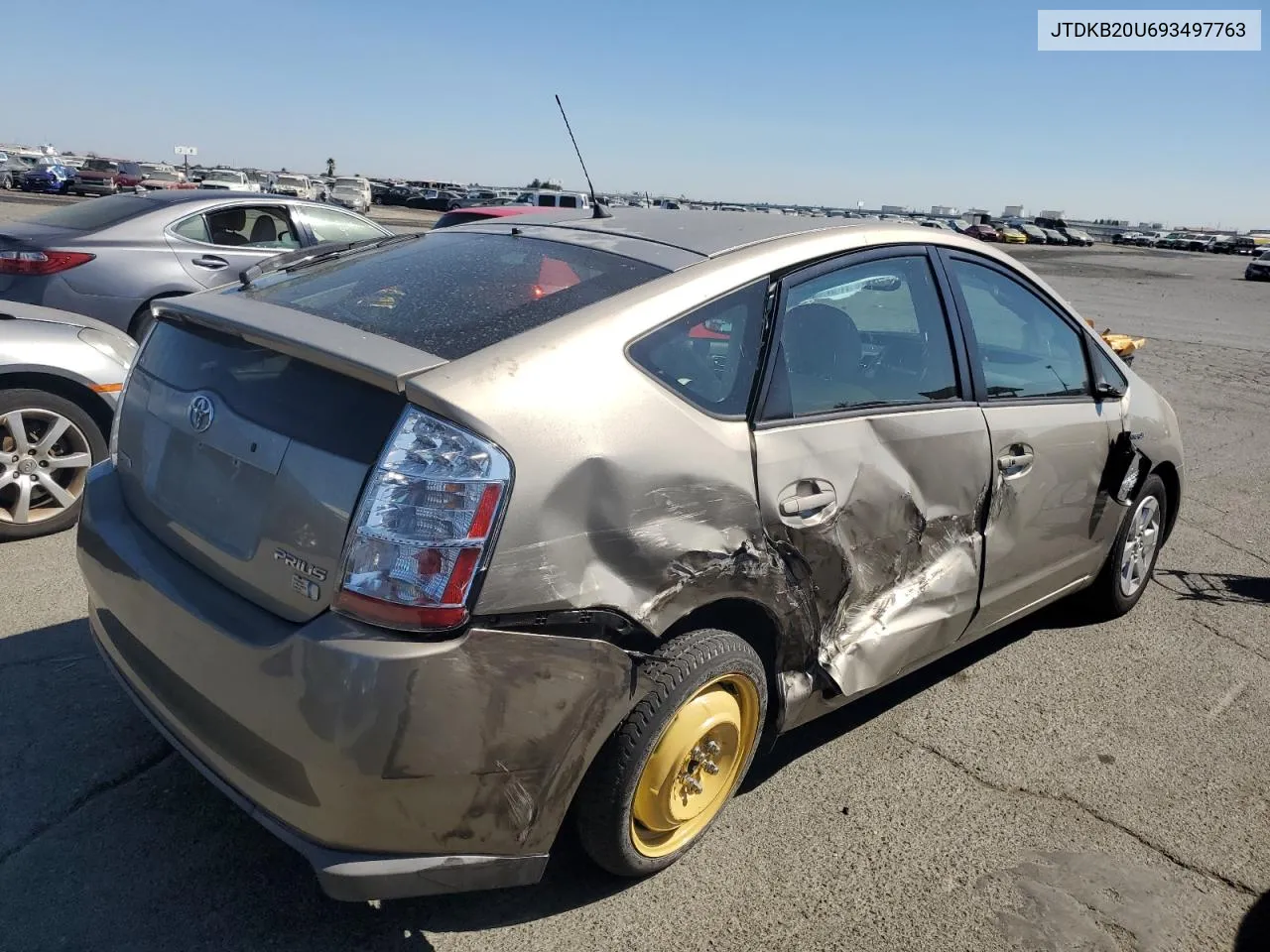 2009 Toyota Prius VIN: JTDKB20U693497763 Lot: 69886194