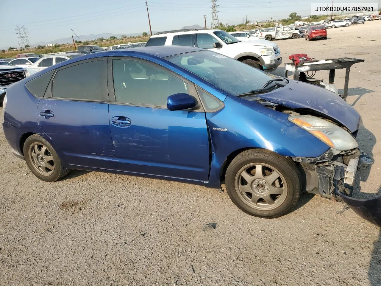 2009 Toyota Prius VIN: JTDKB20U497857931 Lot: 70875114