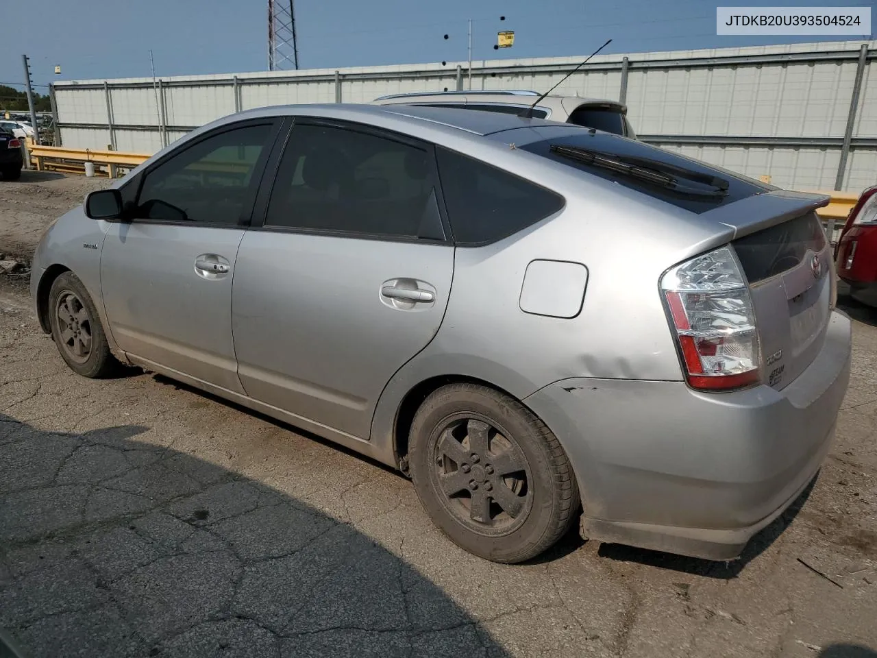 2009 Toyota Prius VIN: JTDKB20U393504524 Lot: 70886144