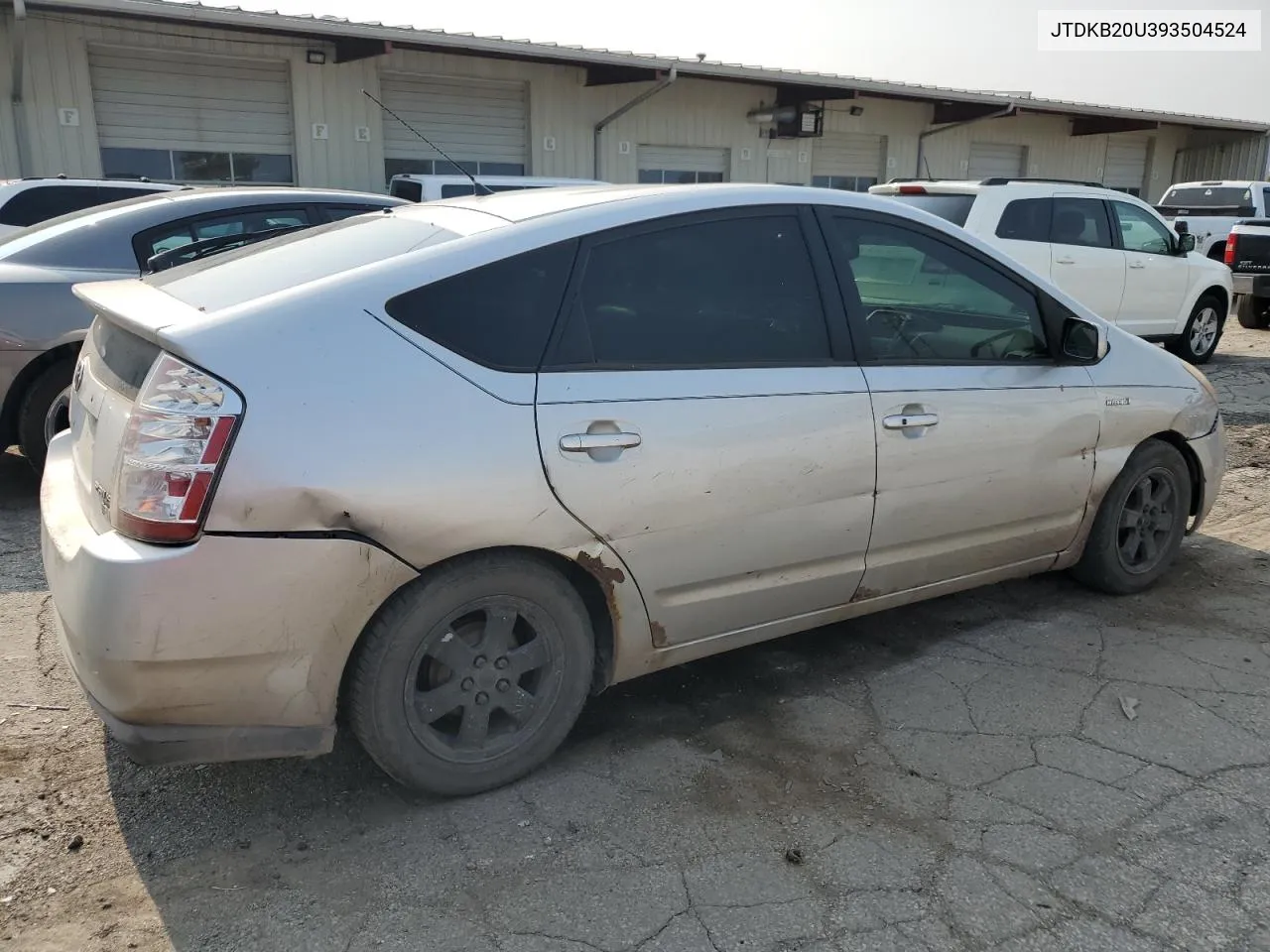 2009 Toyota Prius VIN: JTDKB20U393504524 Lot: 70886144