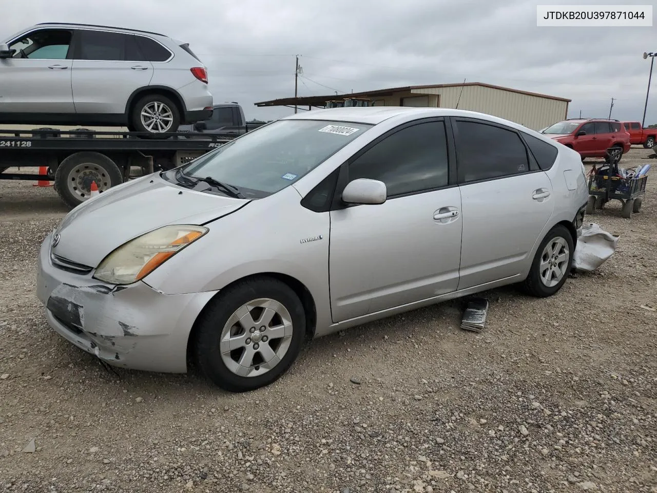 2009 Toyota Prius VIN: JTDKB20U397871044 Lot: 71080024