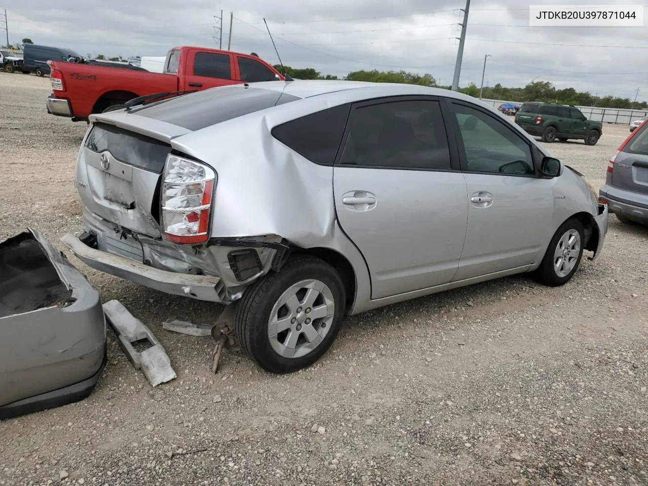 2009 Toyota Prius VIN: JTDKB20U397871044 Lot: 71080024