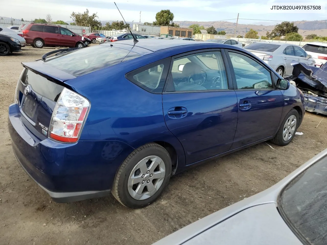 2009 Toyota Prius VIN: JTDKB20U497857508 Lot: 71876514