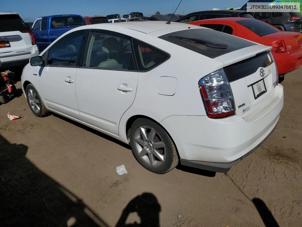 2009 Toyota Prius VIN: JTDKB20U993476812 Lot: 72071084