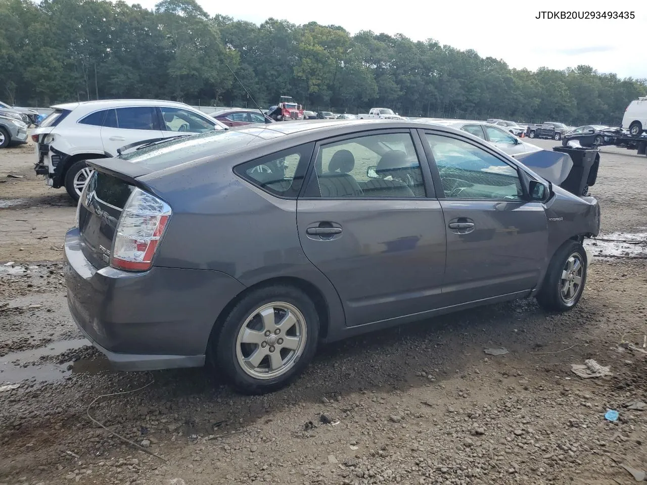 2009 Toyota Prius VIN: JTDKB20U293493435 Lot: 72122994