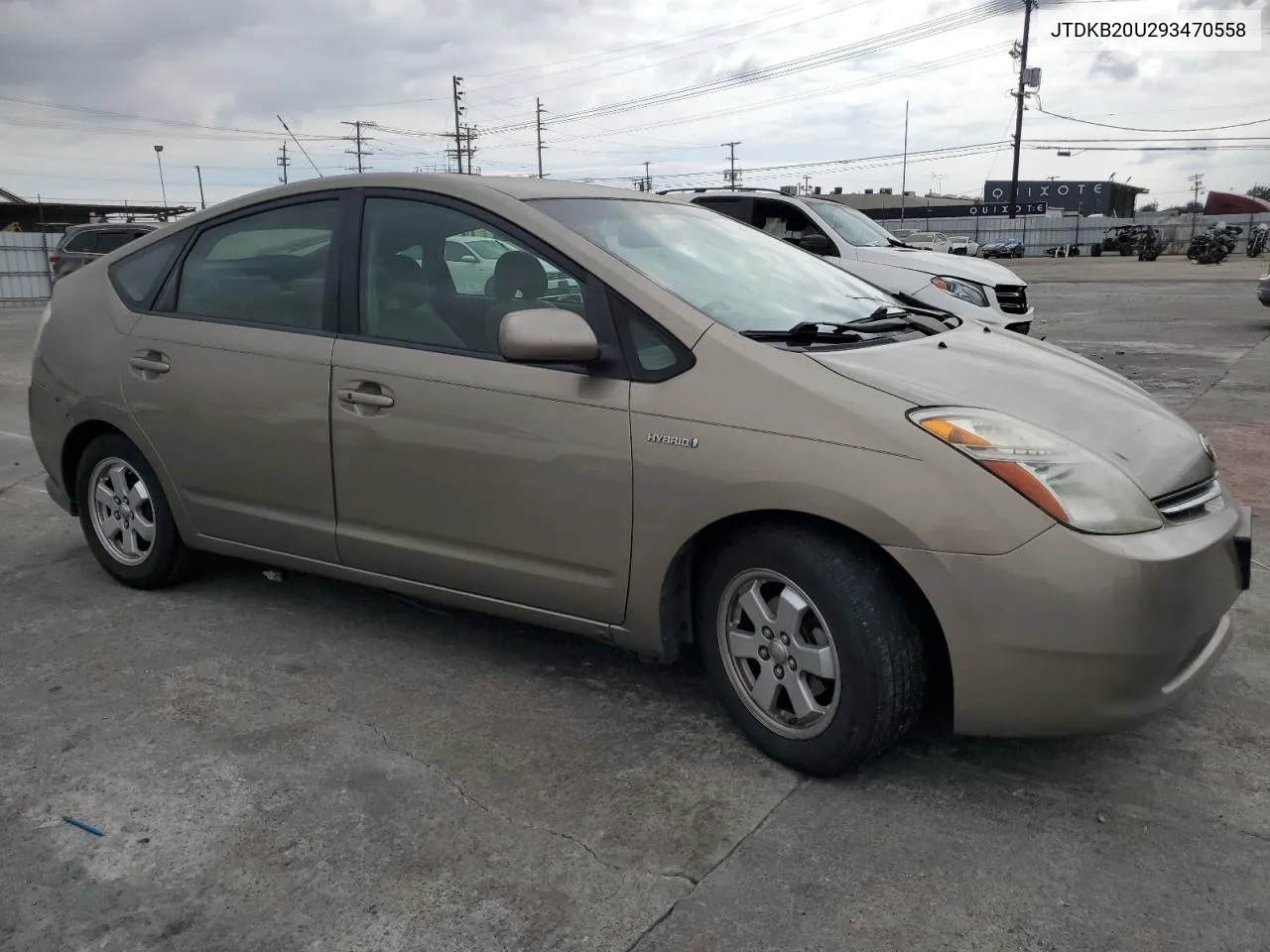 2009 Toyota Prius VIN: JTDKB20U293470558 Lot: 72569274