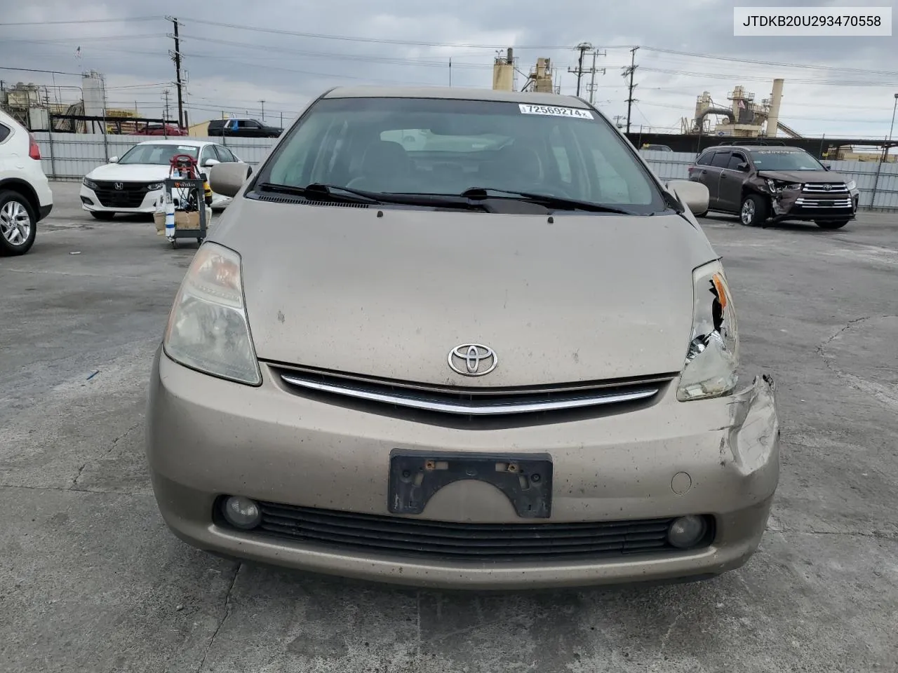 JTDKB20U293470558 2009 Toyota Prius