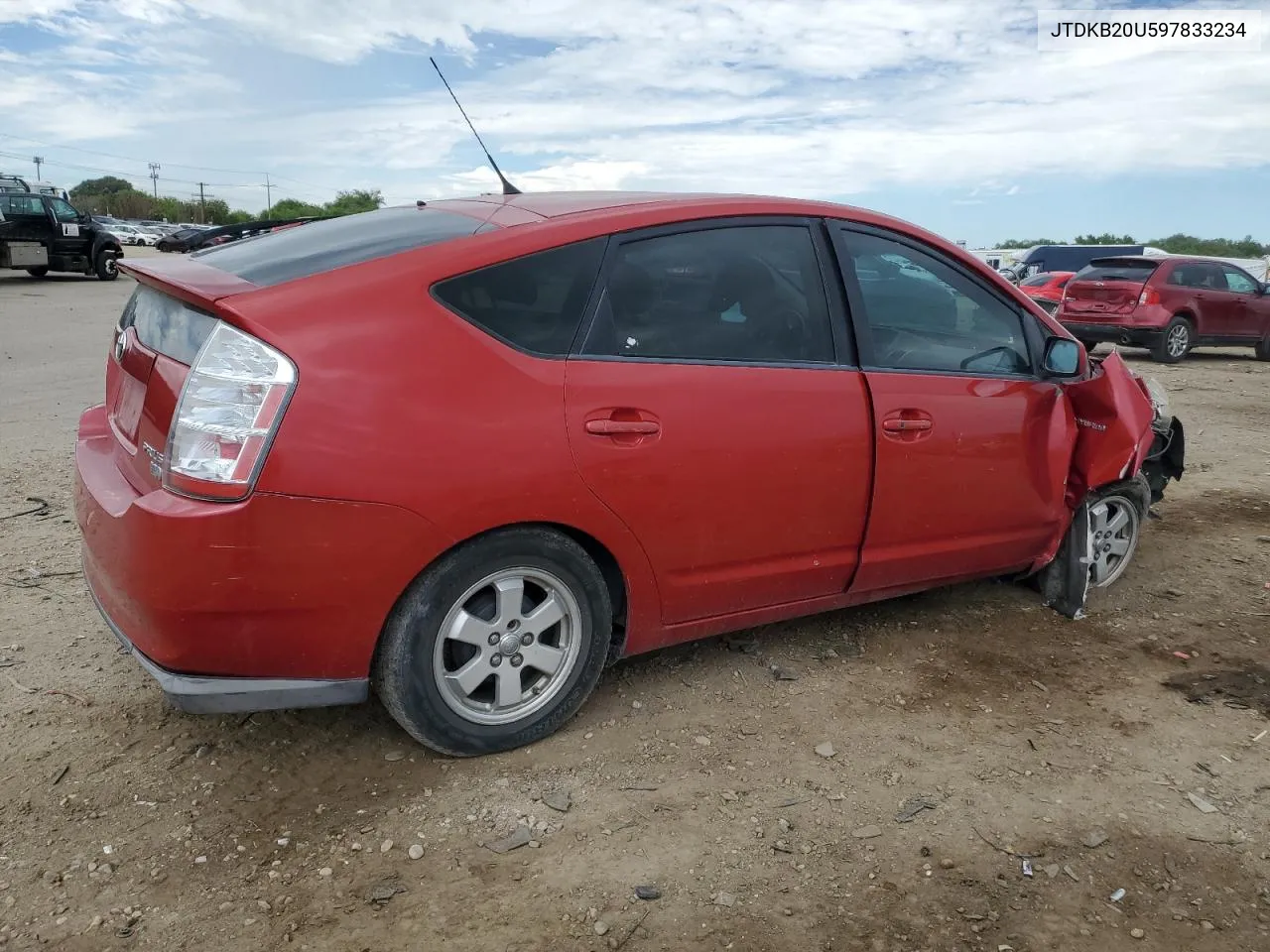 2009 Toyota Prius VIN: JTDKB20U597833234 Lot: 73302764