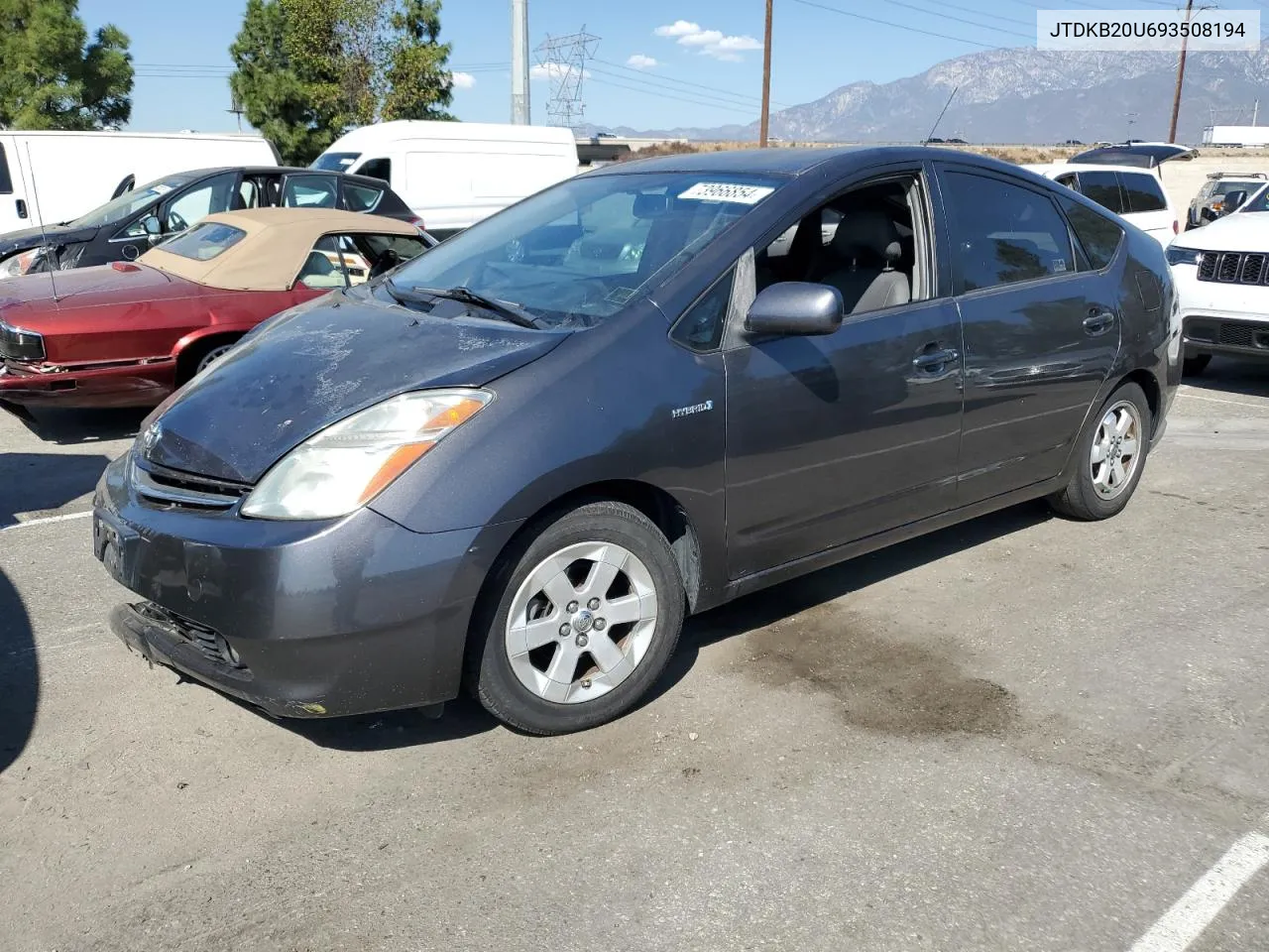 2009 Toyota Prius VIN: JTDKB20U693508194 Lot: 73966854