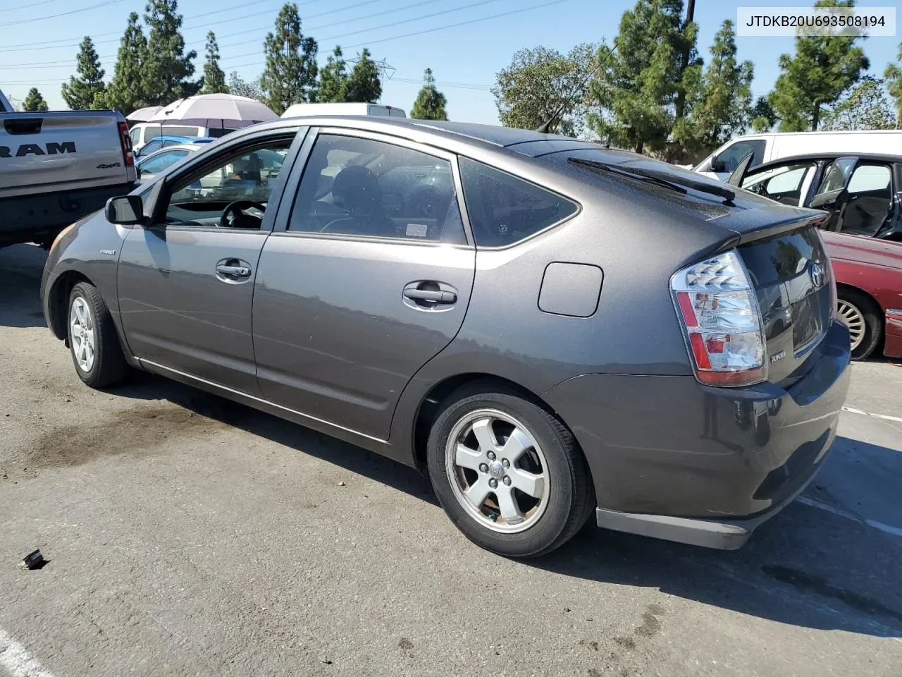 2009 Toyota Prius VIN: JTDKB20U693508194 Lot: 73966854