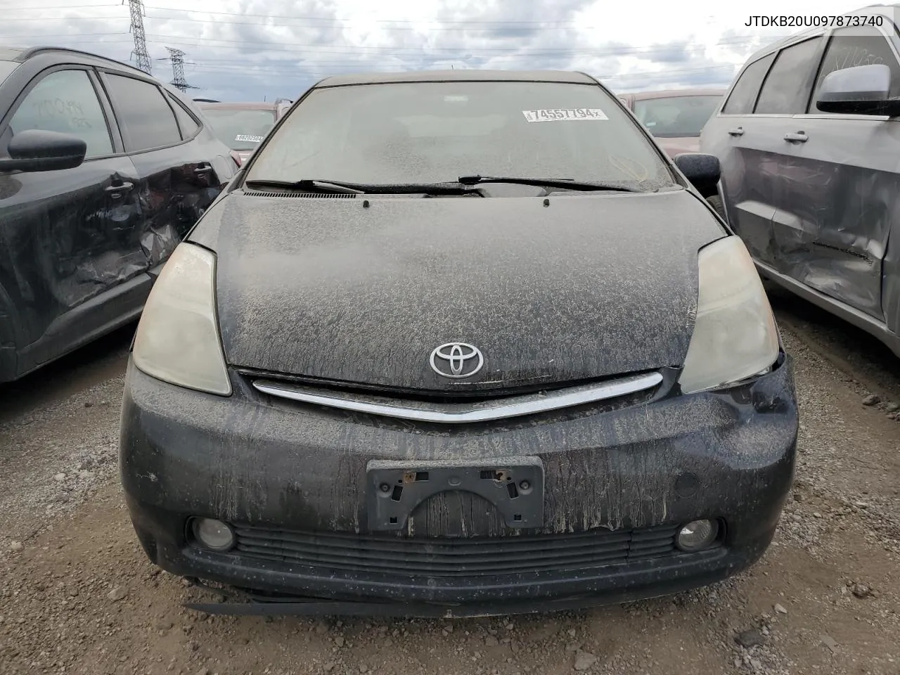 2009 Toyota Prius VIN: JTDKB20U097873740 Lot: 74557794