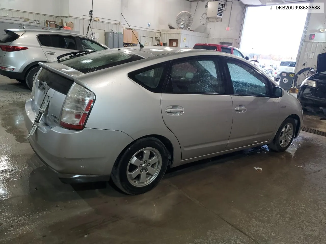 2009 Toyota Prius VIN: JTDKB20U993533588 Lot: 74846814