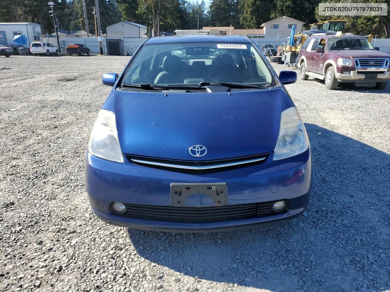 2009 Toyota Prius VIN: JTDKB20U797878031 Lot: 75243944