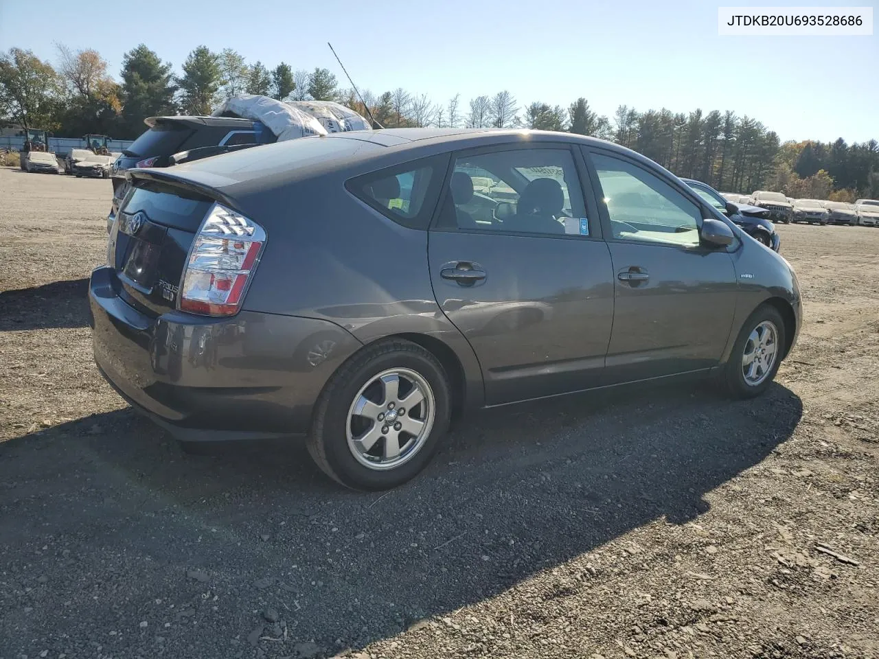 2009 Toyota Prius VIN: JTDKB20U693528686 Lot: 75517544