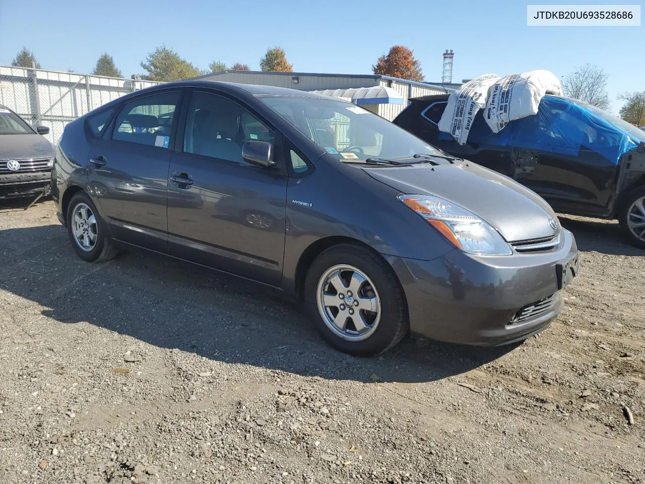 JTDKB20U693528686 2009 Toyota Prius