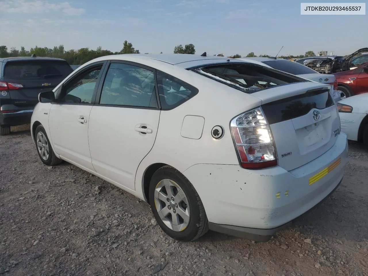 2009 Toyota Prius VIN: JTDKB20U293465537 Lot: 75639104