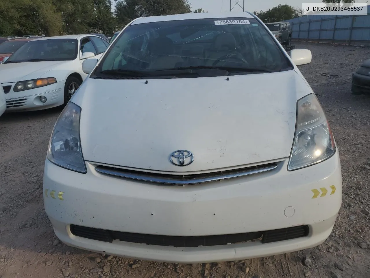 2009 Toyota Prius VIN: JTDKB20U293465537 Lot: 75639104