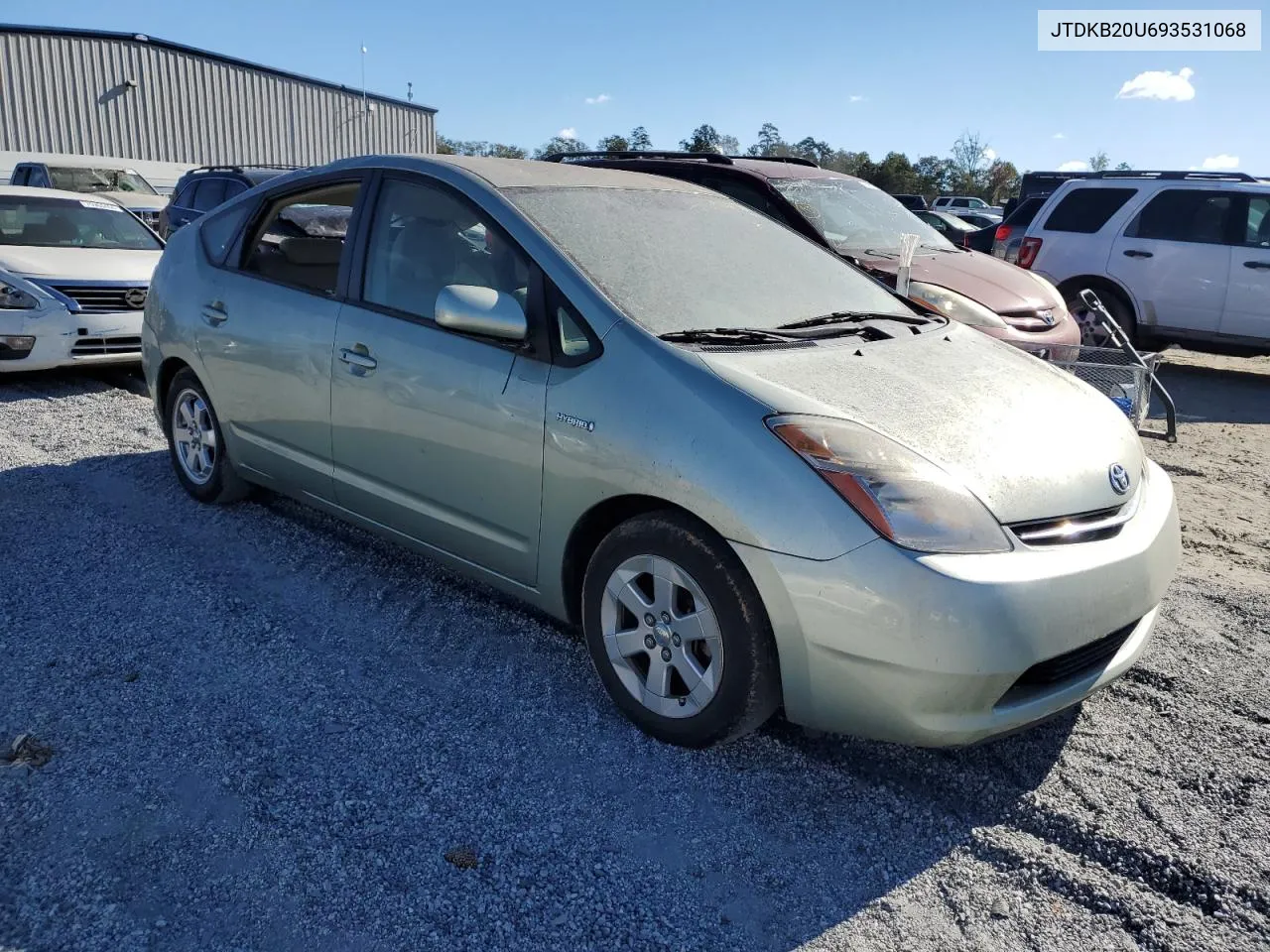 2009 Toyota Prius VIN: JTDKB20U693531068 Lot: 76194674