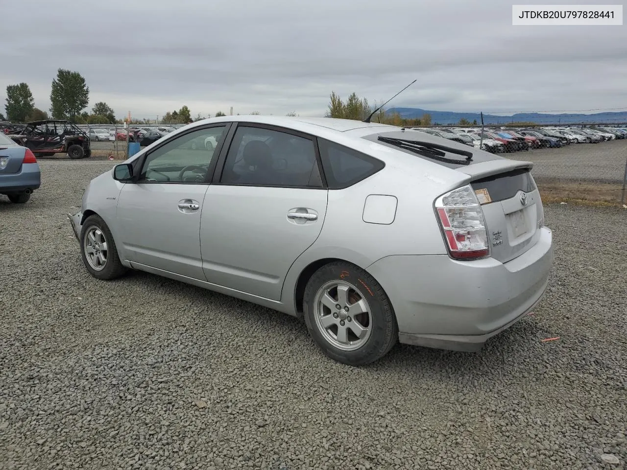 2009 Toyota Prius VIN: JTDKB20U797828441 Lot: 76335434