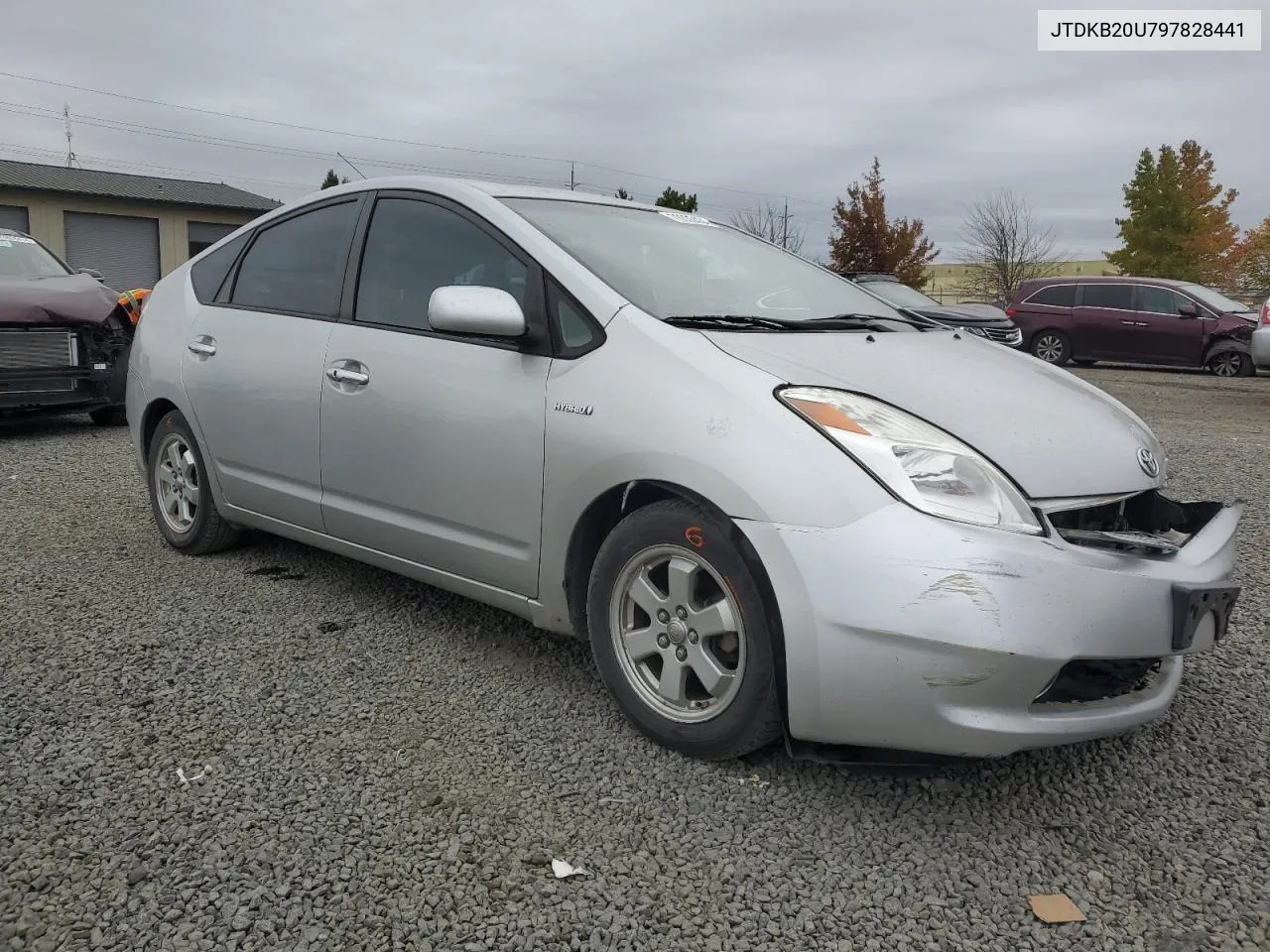 2009 Toyota Prius VIN: JTDKB20U797828441 Lot: 76335434