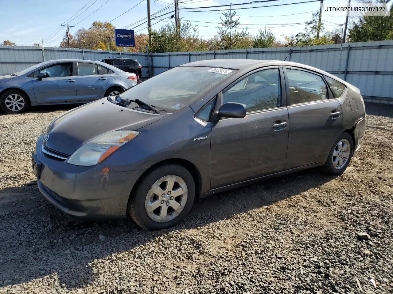 2009 Toyota Prius VIN: JTDKB20U893507127 Lot: 76652374