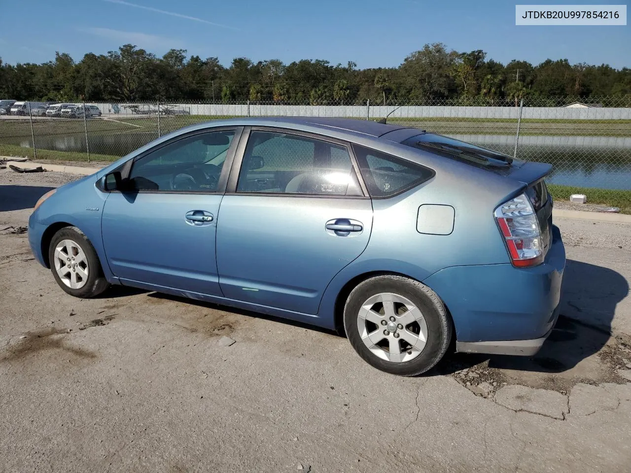 2009 Toyota Prius VIN: JTDKB20U997854216 Lot: 76871554