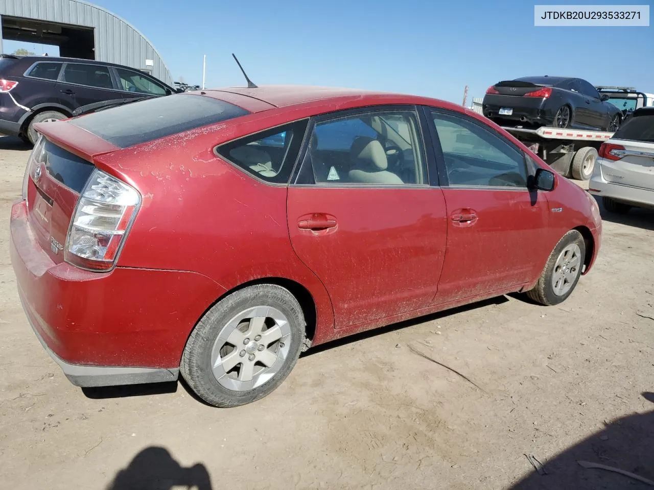 2009 Toyota Prius VIN: JTDKB20U293533271 Lot: 77543794