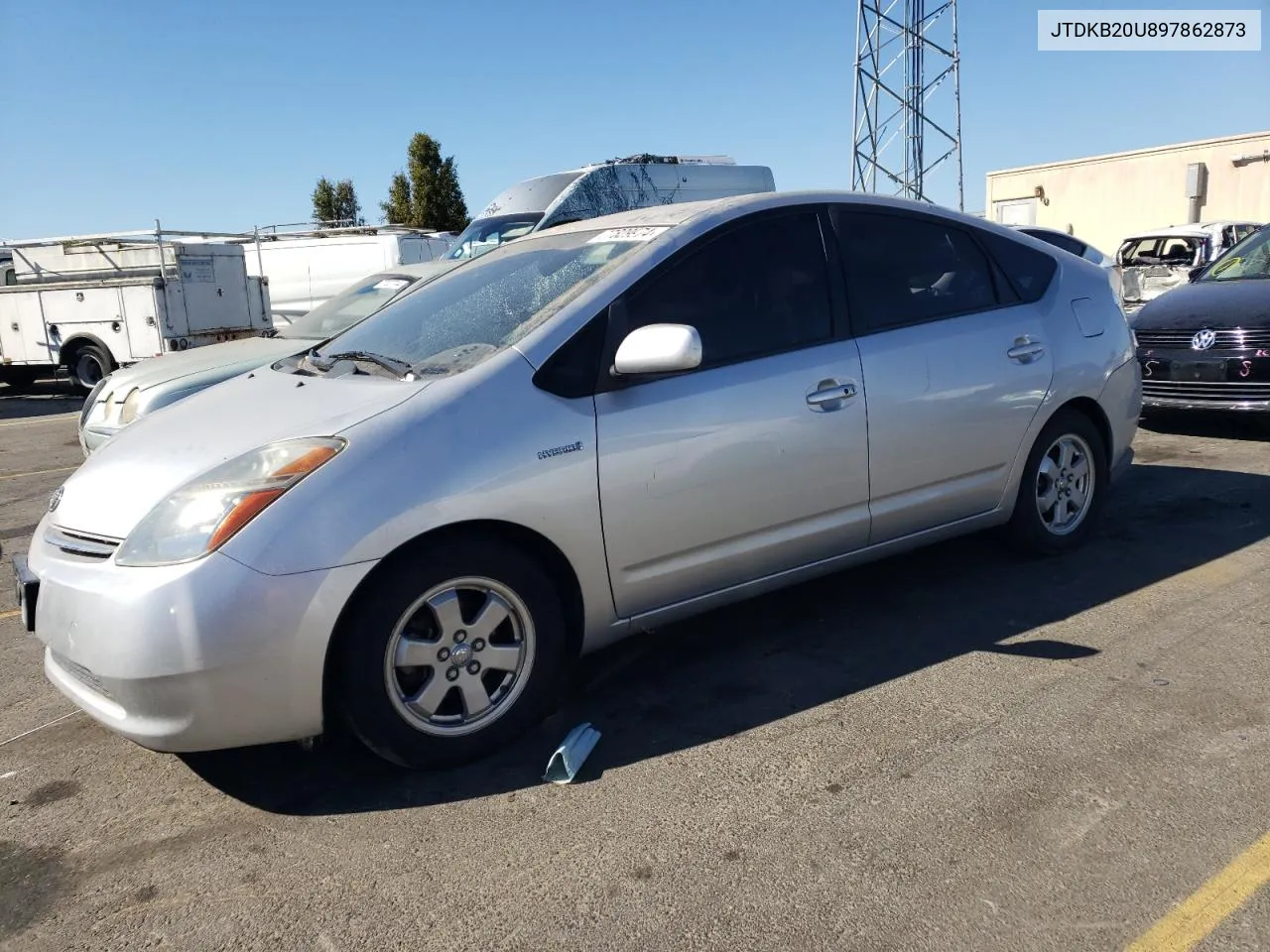 2009 Toyota Prius VIN: JTDKB20U897862873 Lot: 77829974