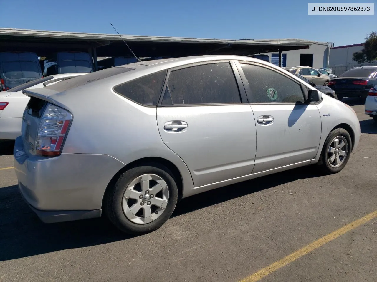 2009 Toyota Prius VIN: JTDKB20U897862873 Lot: 77829974