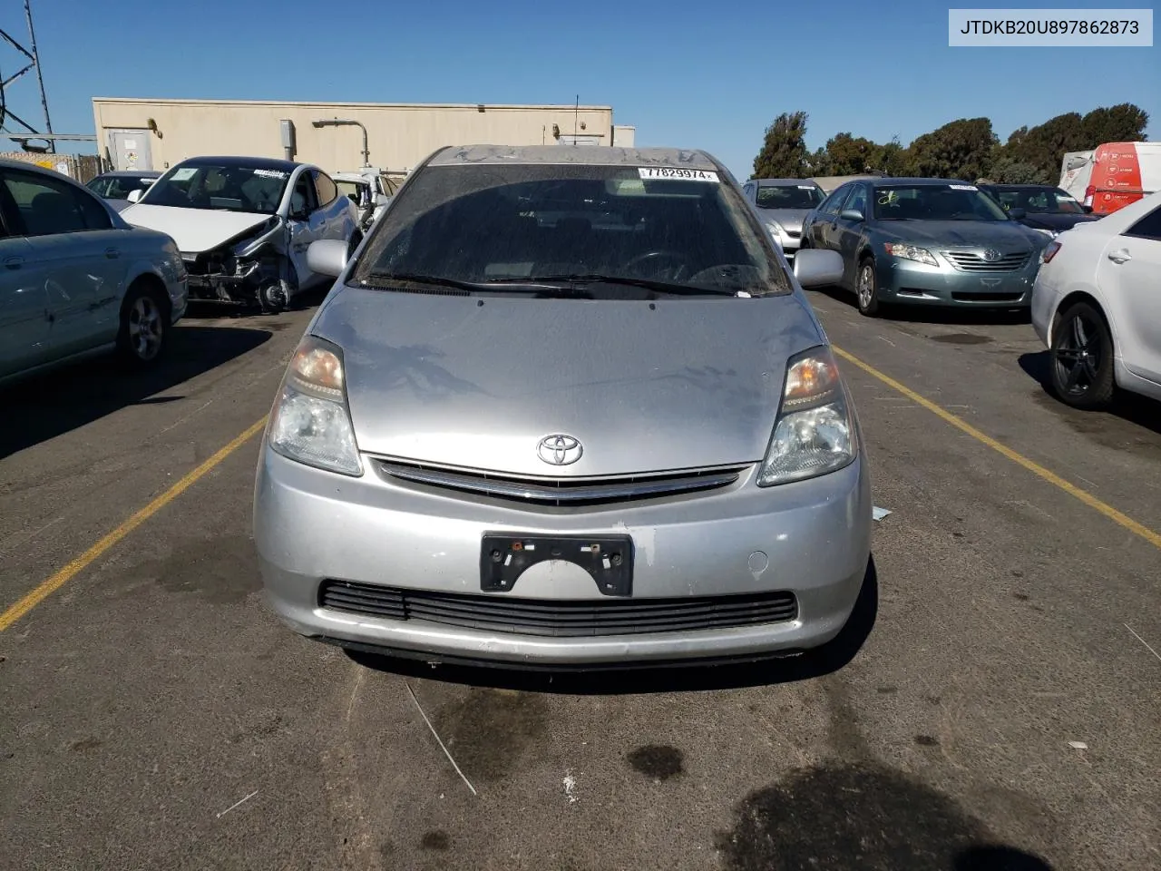 2009 Toyota Prius VIN: JTDKB20U897862873 Lot: 77829974