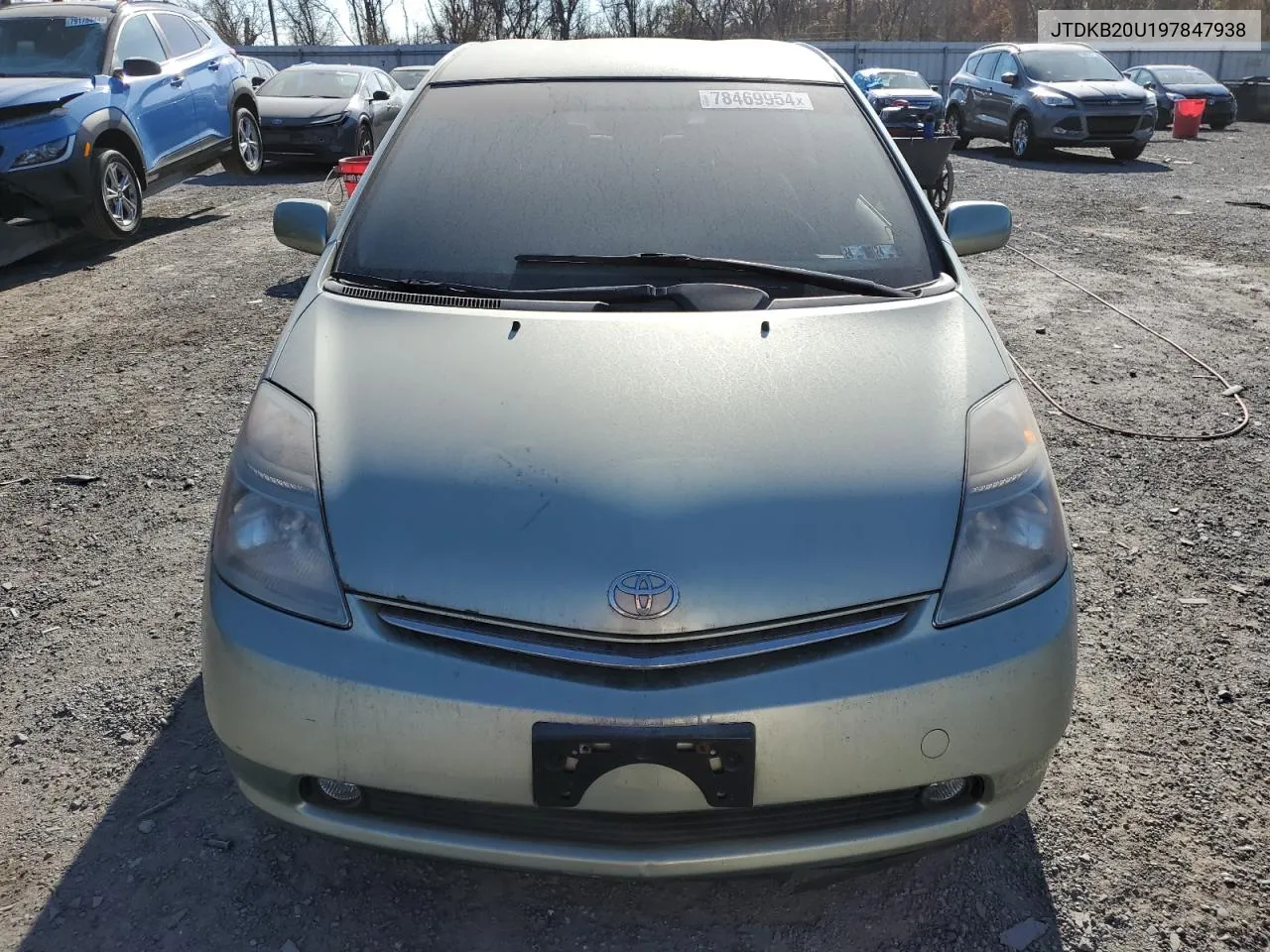 2009 Toyota Prius VIN: JTDKB20U197847938 Lot: 78469954