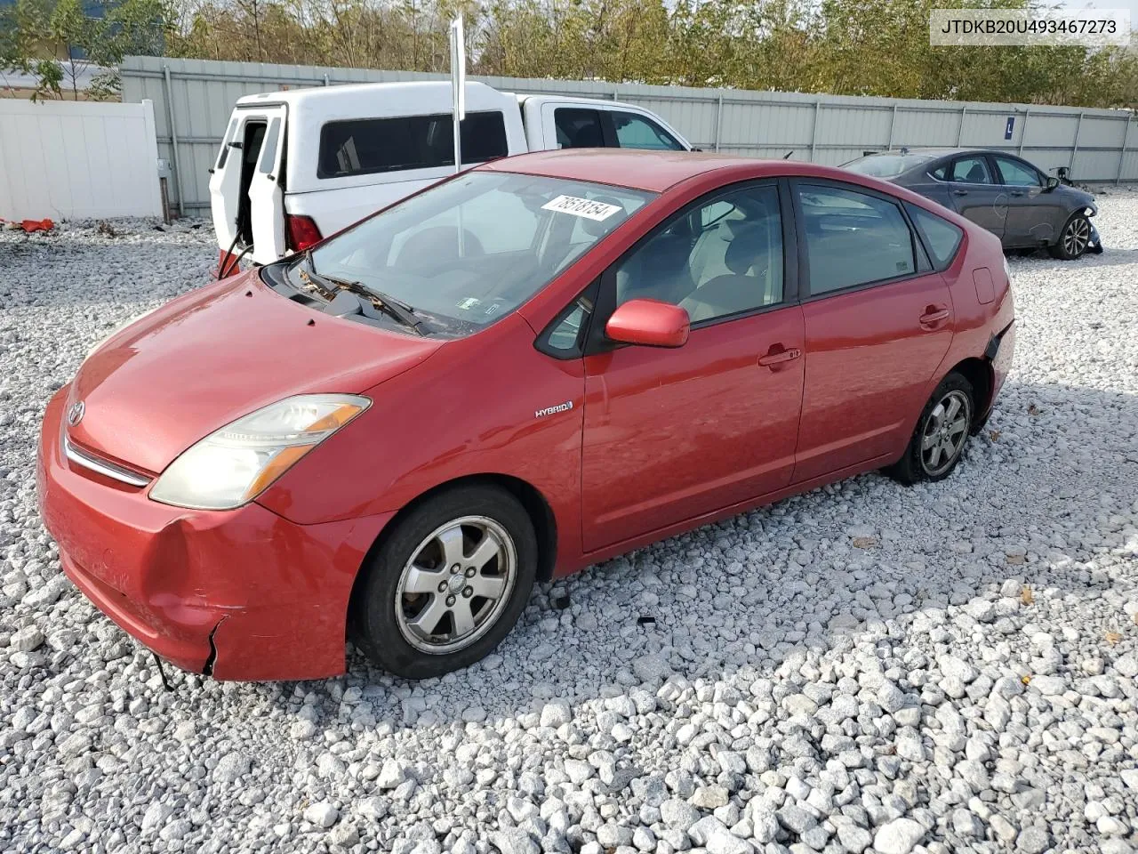 JTDKB20U493467273 2009 Toyota Prius