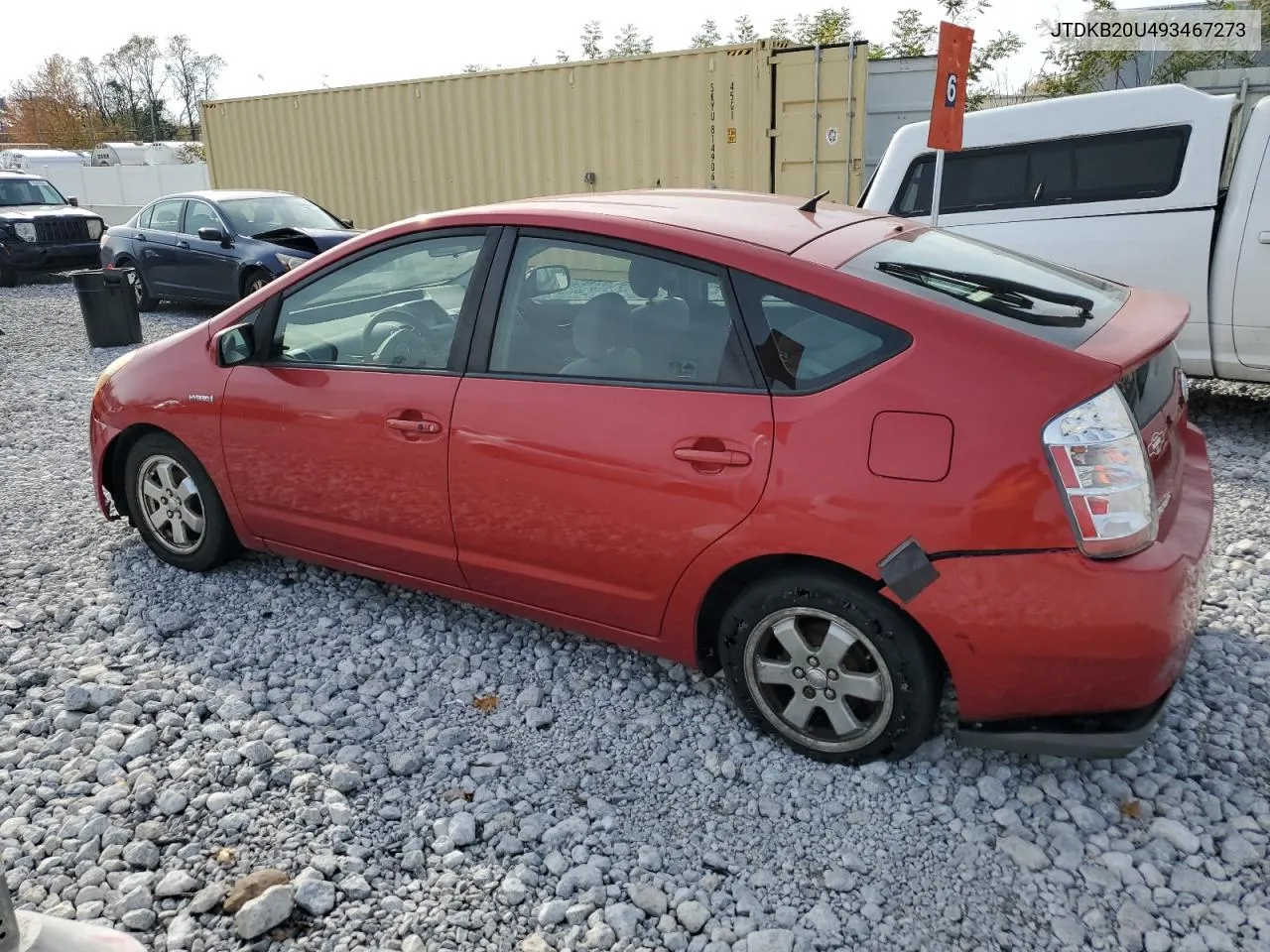 2009 Toyota Prius VIN: JTDKB20U493467273 Lot: 78518154