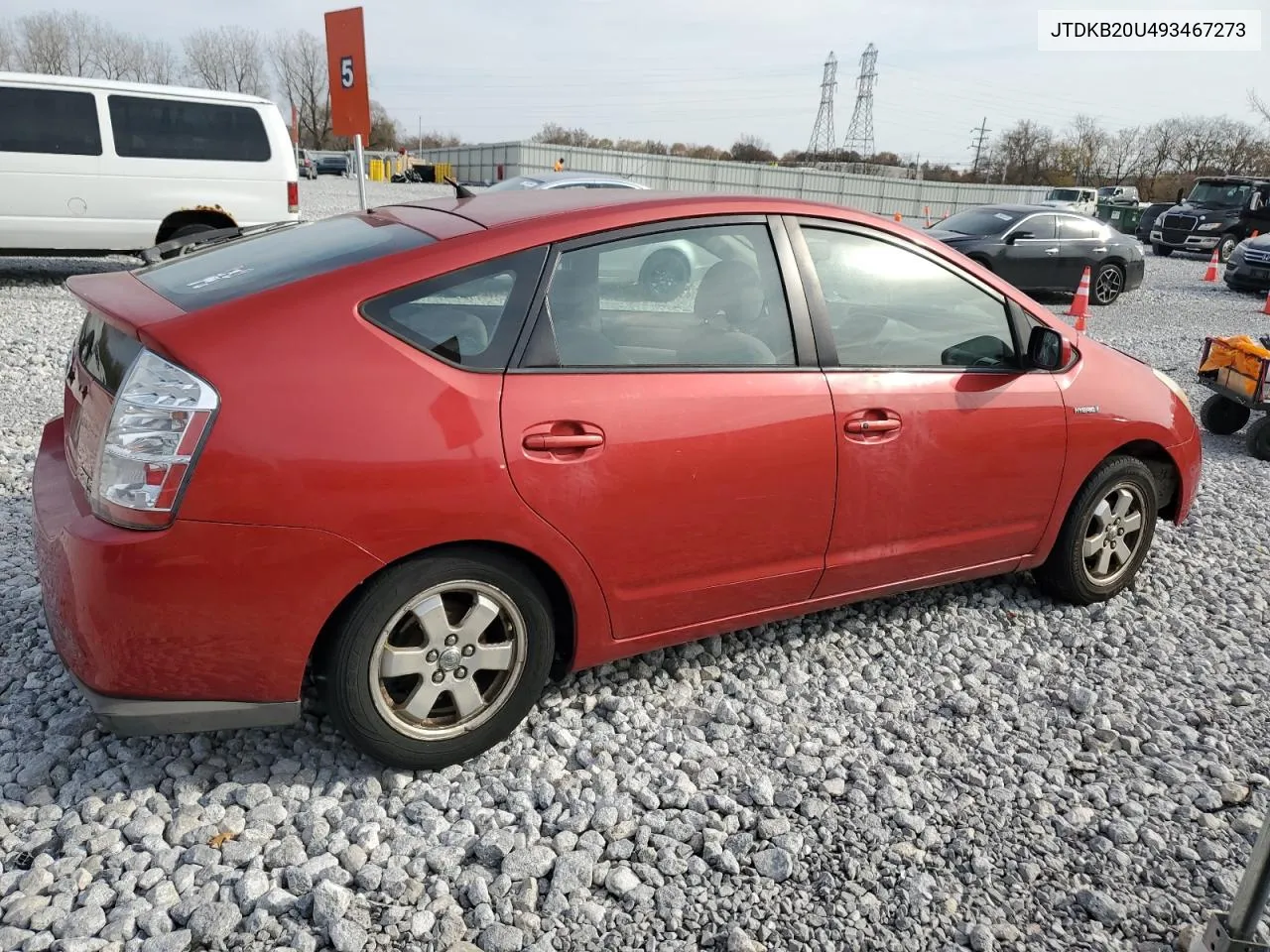 2009 Toyota Prius VIN: JTDKB20U493467273 Lot: 78518154