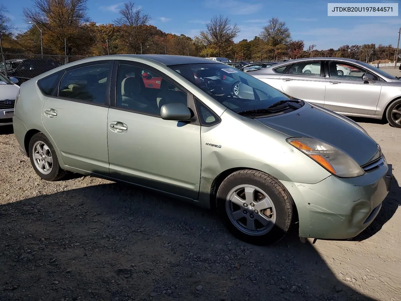 2009 Toyota Prius VIN: JTDKB20U197844571 Lot: 78602314