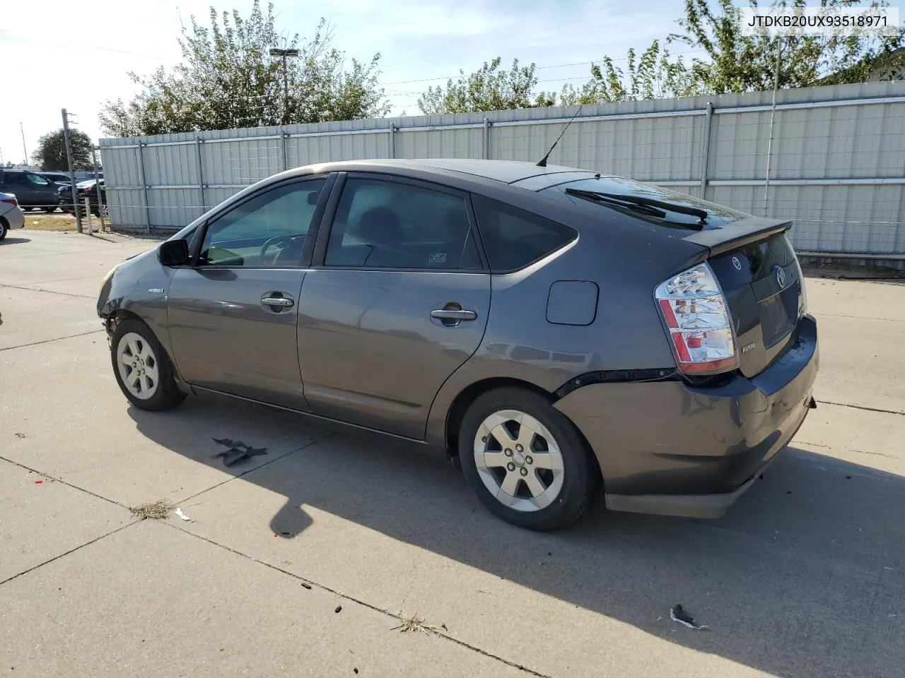 2009 Toyota Prius VIN: JTDKB20UX93518971 Lot: 79014764