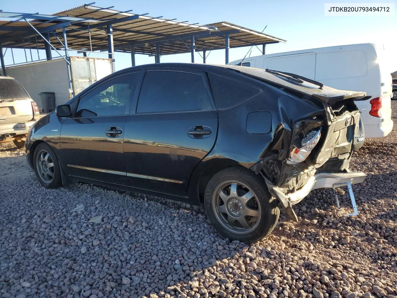 2009 Toyota Prius VIN: JTDKB20U793494712 Lot: 79115054