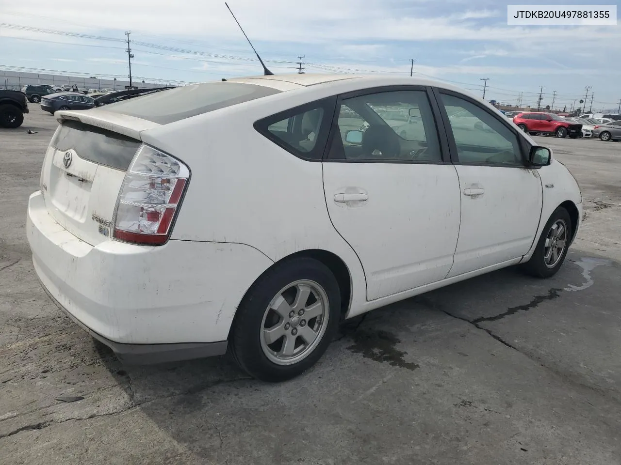 2009 Toyota Prius VIN: JTDKB20U497881355 Lot: 79133314