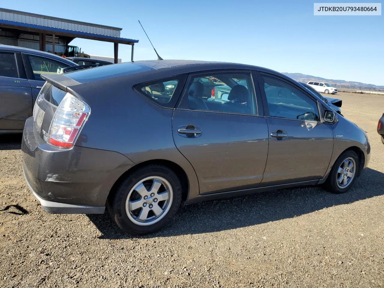 2009 Toyota Prius VIN: JTDKB20U793480664 Lot: 79205144