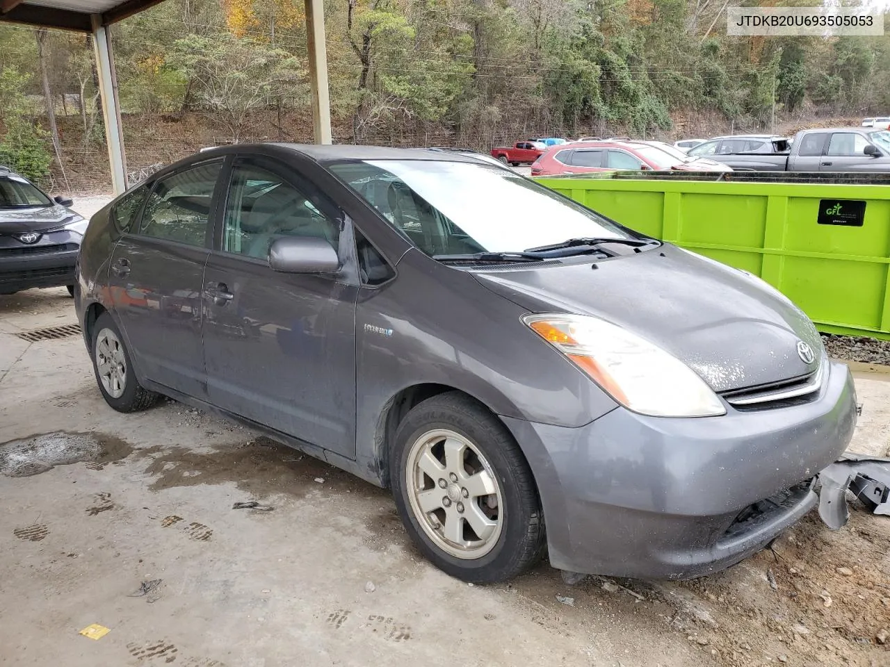 2009 Toyota Prius VIN: JTDKB20U693505053 Lot: 79300864