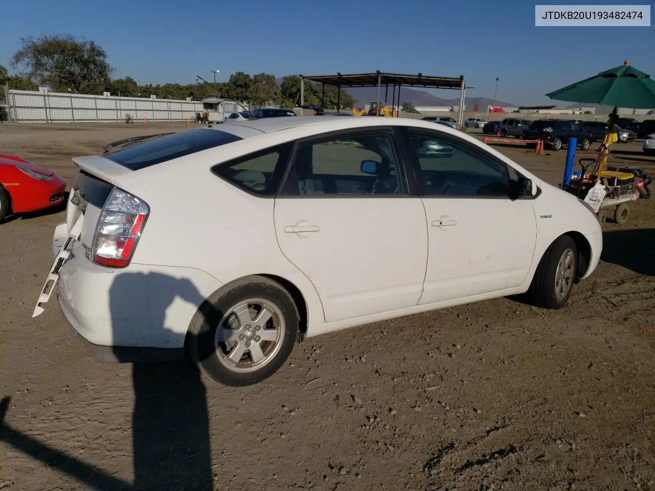 2009 Toyota Prius VIN: JTDKB20U193482474 Lot: 79364304